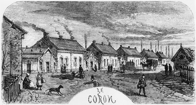 The Mining Village, Illustration from 